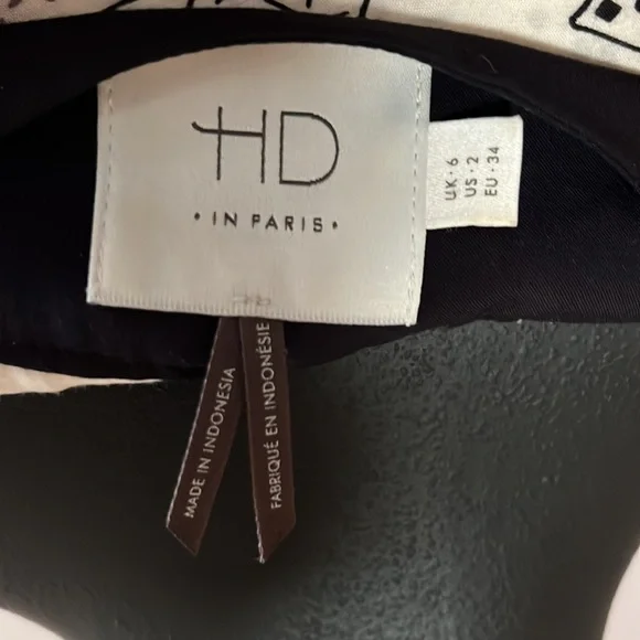 NWOT Anthropologie HD in Paris Eventide Belted Dress Romantic feminine dress! - Picture 11 of 12